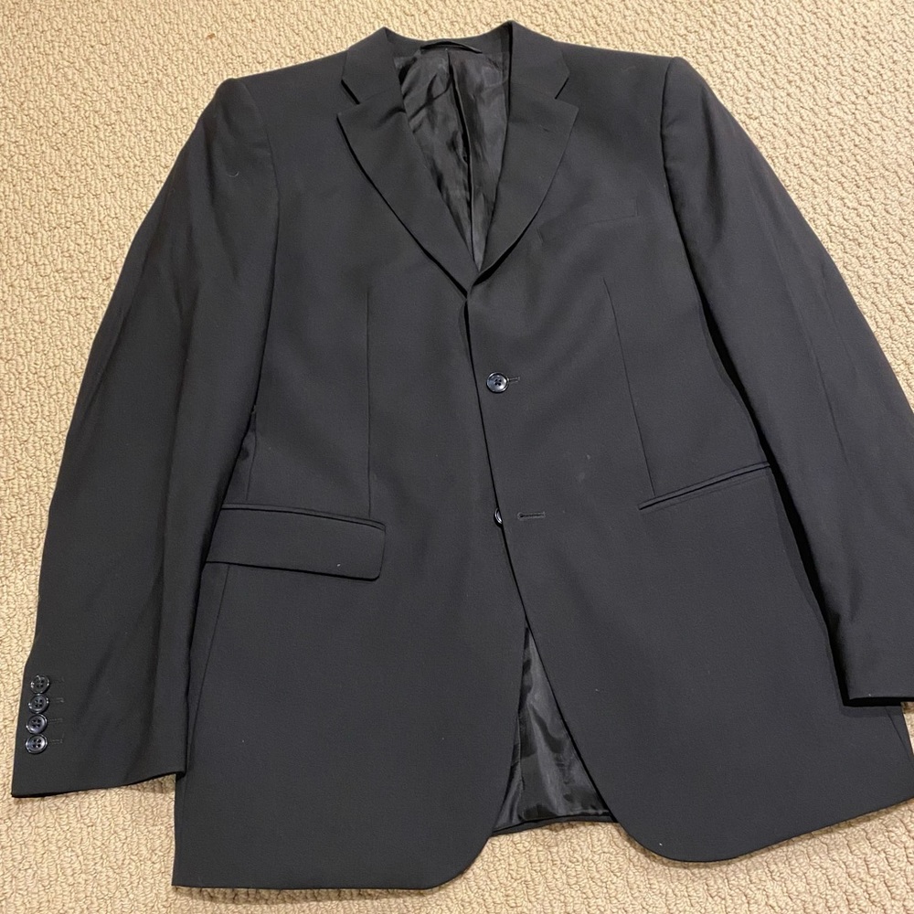 Jones New York Suit Jacket Black 42T